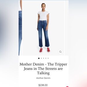 Mother Denim - The Tripper Jeans in The Streets are Talking Sz 27